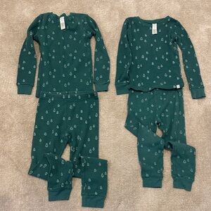 Carter's Forest Green Kids Pajama Set